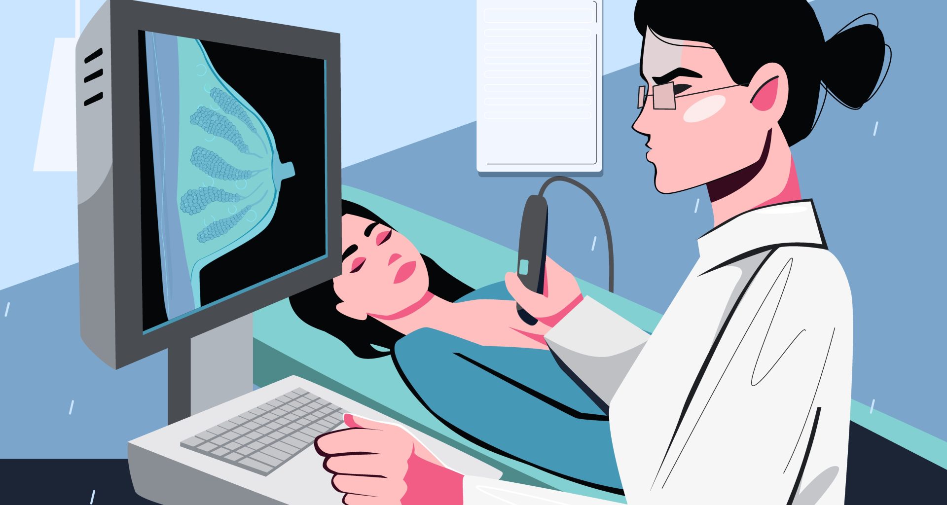 Ecografia mamară este dureroasă sau provoacă disconfort?