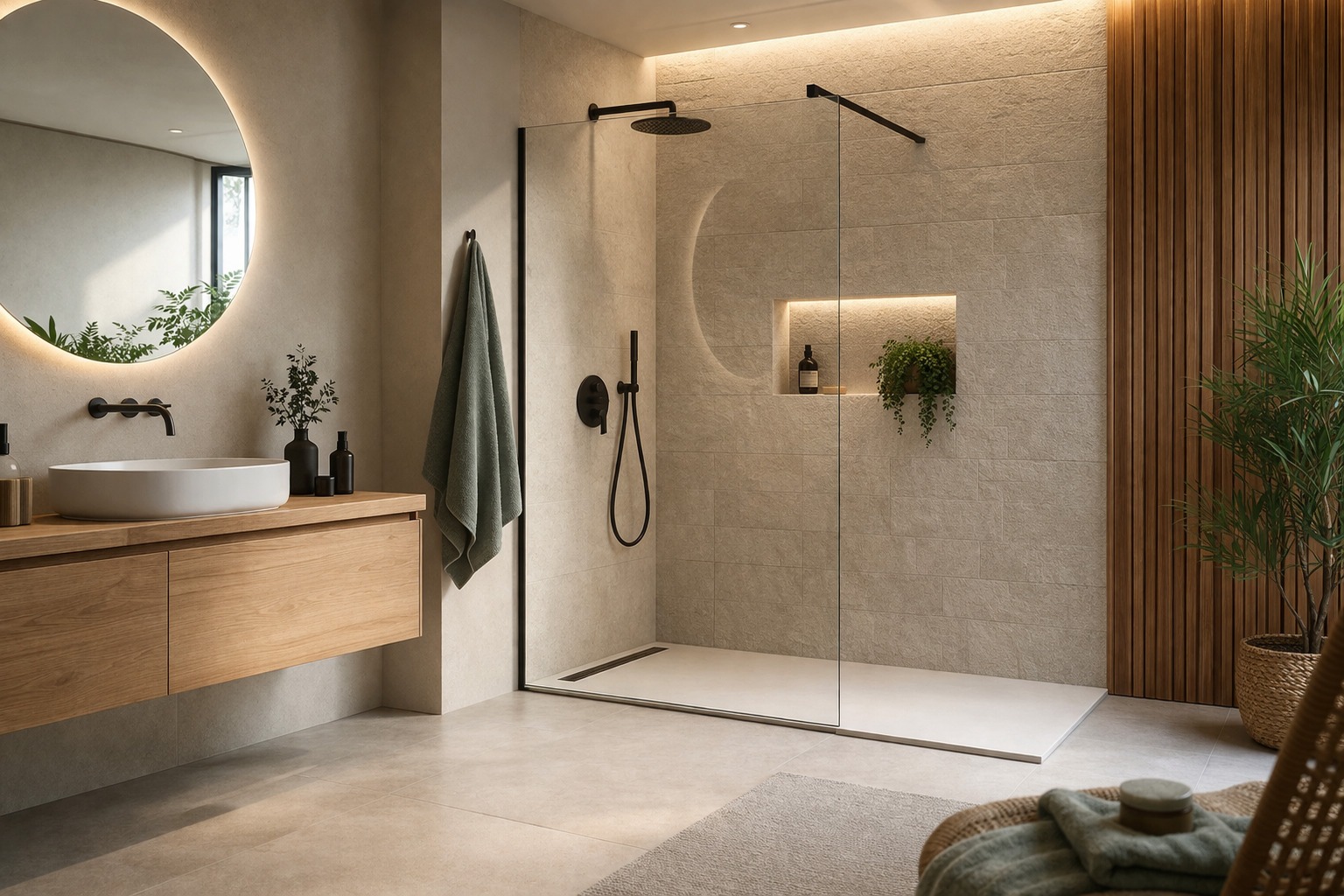 Ce este o cabină de duș walk-in și pentru cine este recomandată?