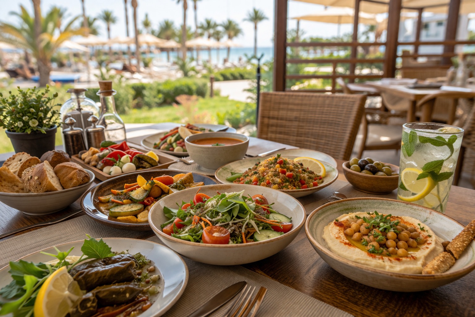 Ce opțiuni vegetariene oferă restaurantele de la Xanadu Resorts Belek?