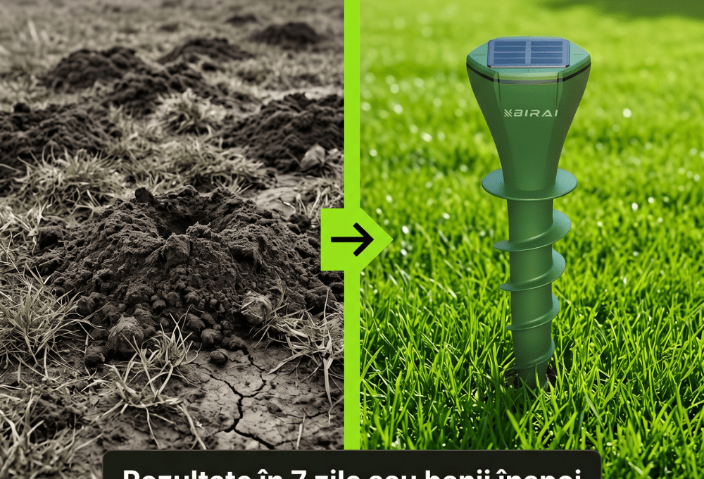 Dispozitiv anti cartite solar protectie gradina